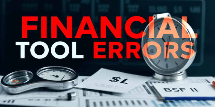 Financial Tool Mistakes